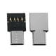 thumbnail image 3 of Adaptador USB-C a USB 2.0 OTG Yashi Ultra Mini 5 Piezas Negro y Plateado, 3 of 5