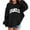 Black, variant on Girls Hoodies Kids Clothes Kids Girls Sports Shirt Boy Girl Casual Hoodie Pullover Hooded Sweatshirt with Pocket Suitable for Girls Boys