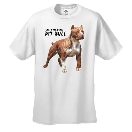 Pit Bull T-shirt American Pitbull Standing Proud