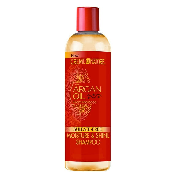 Creme of Nature Moisture & Shine Shampoo with Argan Oil: 12 OZ