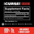 thumbnail image 3 of JNX Sports® The Curse! Creatine Monohydrate Powder – Micronized Creatine for Strength, Power & Daily Performance Support, Unflavored, 300 g, 60 Servings, 3 of 11