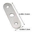 thumbnail image 2 of HOMEMAXS 16Pcs Rotatable Door Hinges Stainless Steel Hinges Hidden Furniture Hinges, 2 of 8