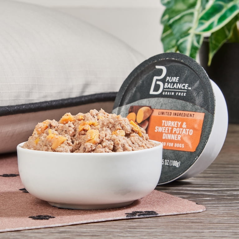 Pure Balance Limited Ingredient Turkey Potato Recipe Wet Dog