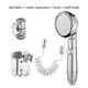 thumbnail image 5 of Billuyoard Grifo Cabezal de ducha Boquilla de rociado de pared ajustable Reemplazo de grifo Colgando de cabello Herramienta de rociador de bañera Juegos de accesorios de baño No.03, 5 of 6