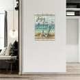 thumbnail image 4 of Christian Beach Anchor Wall Art Scripture Coastal Nautical Canvas Print Painting Bible Verses Pictures Framed Christian Gifts Artwork Dining Living Bathroom Bedroom Decor for Home Office 12"x16", 4 of 6