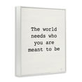 thumbnail image 4 of Stupell Industries Inspirational Meant To Be Typography Painting White Framed Art Print Wall Art, 24 x 30, 4 of 10
