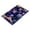 Blue-Purple Flowers, variant on Bath Accessories Sets Single Print Decorative Tray With Handle For Home Bathroom Bedroom Blue-purple Flowers