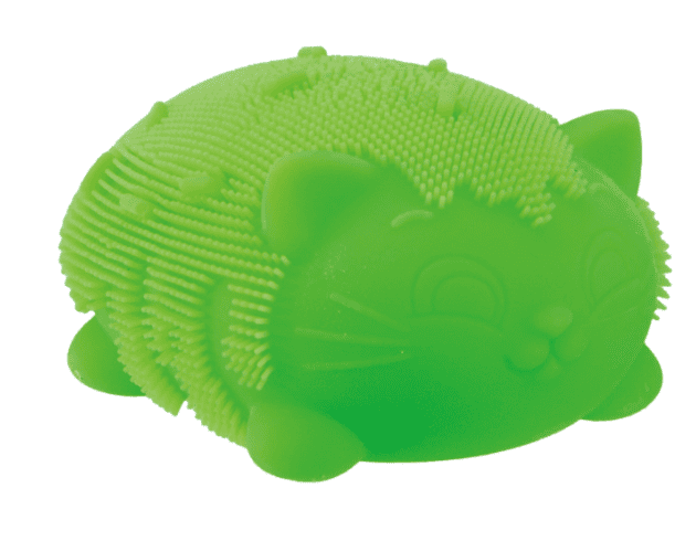 Nee Doh Fuzz Wild Cat, 1 random color
