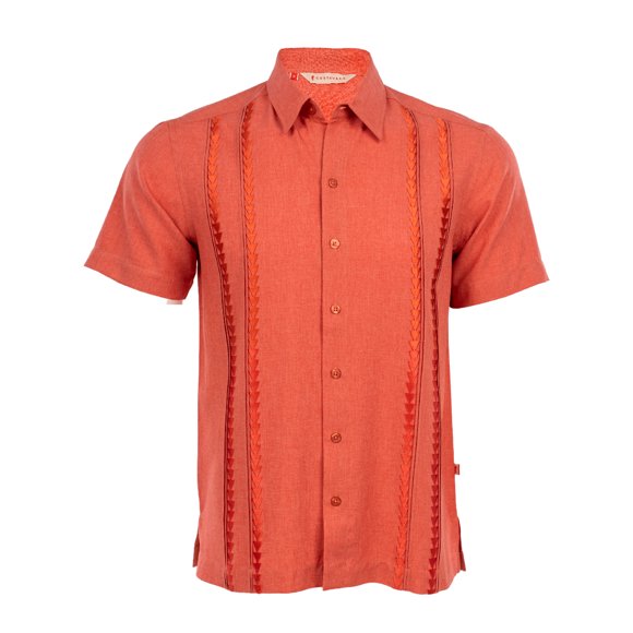 Camisa Manga Corta color Naranja