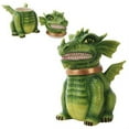 thumbnail image 2 of PTC Dragon Cookie Jar Ceramic Cute Kitchen Accessory, 2 of 2