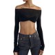 thumbnail image 1 of Sexy Casual Tops Un tipo de camisas transparentes de un cuello Tops Moda S XL Ropa diaria FLhrweasw Para estrenar, 1 of 8