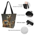 thumbnail image 4 of Disketp Surreal Weightlifting Snail Bolsa de Hombro Casual para Mujer, Bolso Cruzado para Compras, Viajes y Uso Diario, 4 of 6