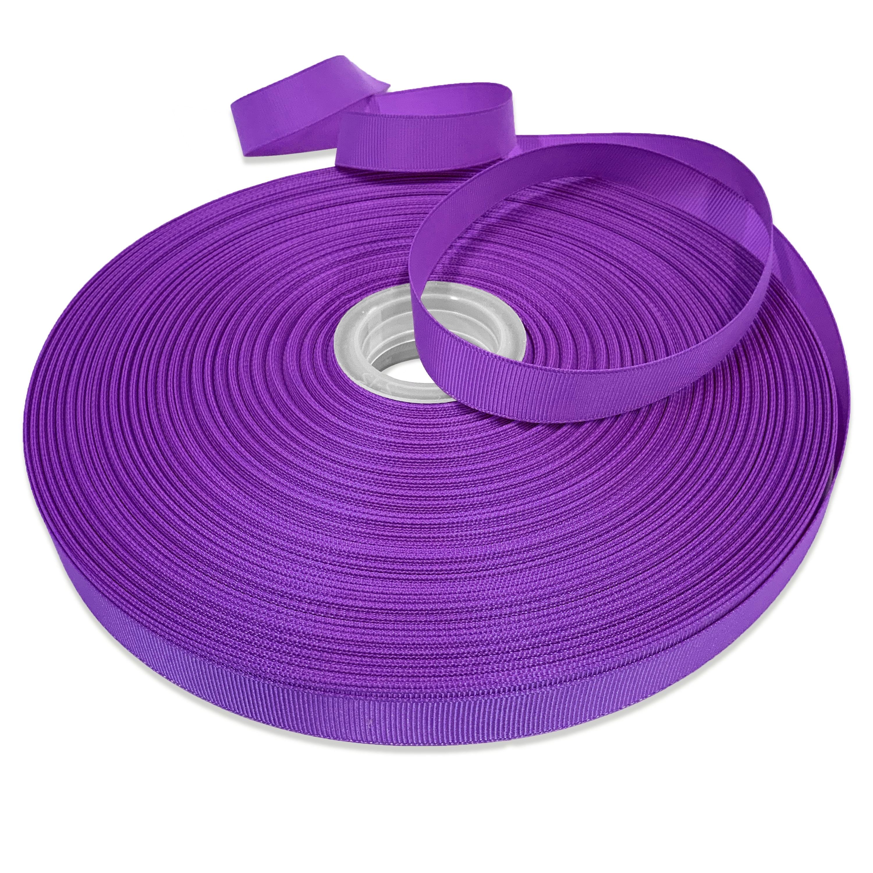 Purple 3/8″ Grosgrain Ribbon (100 yards)* – Inspire-Create
