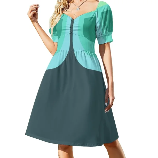 Vestido de manga corta Jolly June Vestidos de fiesta para mujer Vestido de verano para mujer