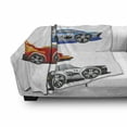 thumbnail image 3 of Cars Soft Flannel Fleece Throw Blanket, Group of Formula Race Cars Modern Mechanical Technology Automotive Championship, Cozy Plush for Indoor and Outdoor Use, 50" x 70", Multicolor, by Ambesonne, 3 of 6