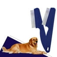 thumbnail image 2 of Dense Tooth Steel Needle Pet Comb for Flea and Lice Removal on Cats and Dogs, 2 of 7