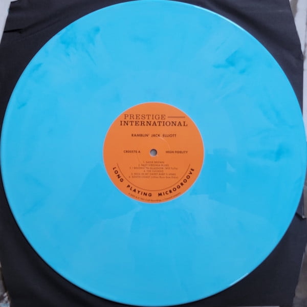 Ramblin Elliott Jack - Ramblin Jack Elliott - 180-Gram Blue Colored Vinyl - Music & Performance