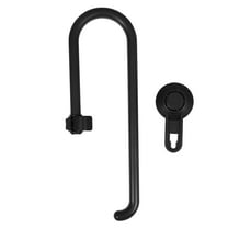 Bathroom Paper Towel Holder 30.50X17.00X7.50CM Black