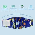 thumbnail image 5 of BLIWINPT Reusable Dog Diapers Male Premium Belly Band for Male Dogs Washable Belly Bands for Male Dogs Cute Patterns 5 Pack (M, 11” - 14” Waist), 5 of 7