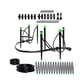thumbnail image 1 of de riego por goteo para jardín, de riego por goteo automático desmontable multiusos para invernadero, fácil de instalar, 1 of 9