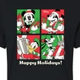 thumbnail image 3 of Disney - Holidays - Juniors Cropped Cotton Blend T-Shirt, 3 of 5
