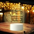 thumbnail image 6 of SHENGXINY Home Decor Clearance Mother'S Day Gift-Led Acrylic 3D Mother'S Day Greeting Gift Light, Acrylic Greeting Mother'S Day Gift Atmosphere Light (White Warm Light), 6 of 6