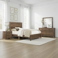 thumbnail image 7 of Bo Four Piece Queen Size Bedroom Set, Brown, 7 of 7