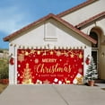 thumbnail image 6 of PRETXORVE Christmas Decorations, Christmas Decor, Garage Garage Festive Scene Door Party Background, 6 of 6