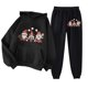 thumbnail image 1 of Puntoco Sudadera con Capucha para Mujer Sudadera con Bolsillo De Manga Larga Conjunto De Sudadera Estampada con Pantalones De Moda para Mujer Puntoco Puntoco-7257, 1 of 1
