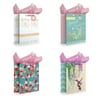 Pack of 4 Mother's Day Gift Bags w/ Tissue Paper - Large