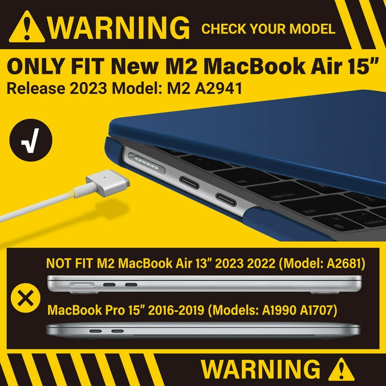 IBENZER Compatible with New 2024 2023 M2 MacBook Air 15 inch IBENZER Compatible with New 2024 2023 M2 MacBook Air 15 inch