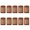 Brown, variant on Muka 10 Pcs PU Leather Badge Holders, Vertical Horizontal ID Badge Holder with 1 Clear ID Window and 1 Credit Card Slot-Black-vertical