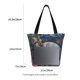 thumbnail image 3 of Easygdp Rainbow Astronaut Space Landscape Bolso de Hombro para Mujer, Bolso Bandolera y Cartera de Mano Elegante para Uso Diario, 3 of 6