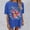 Blue, variant on Graphic Tees for Women T-Shirts Women's Oversized Top Loose Short Sleeve T Shirt Style for Everyday Comfort and Casual Blue XL