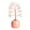 WH, variant on EGNMCR Natural Crystal Tree Crushed Stone Colorful Jar Decoration Office Decoration Colored stone