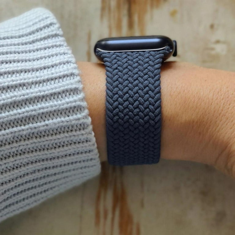 Unique Wool Leather Strap For Apple Watch Band 49mm 41mm 40mm 45