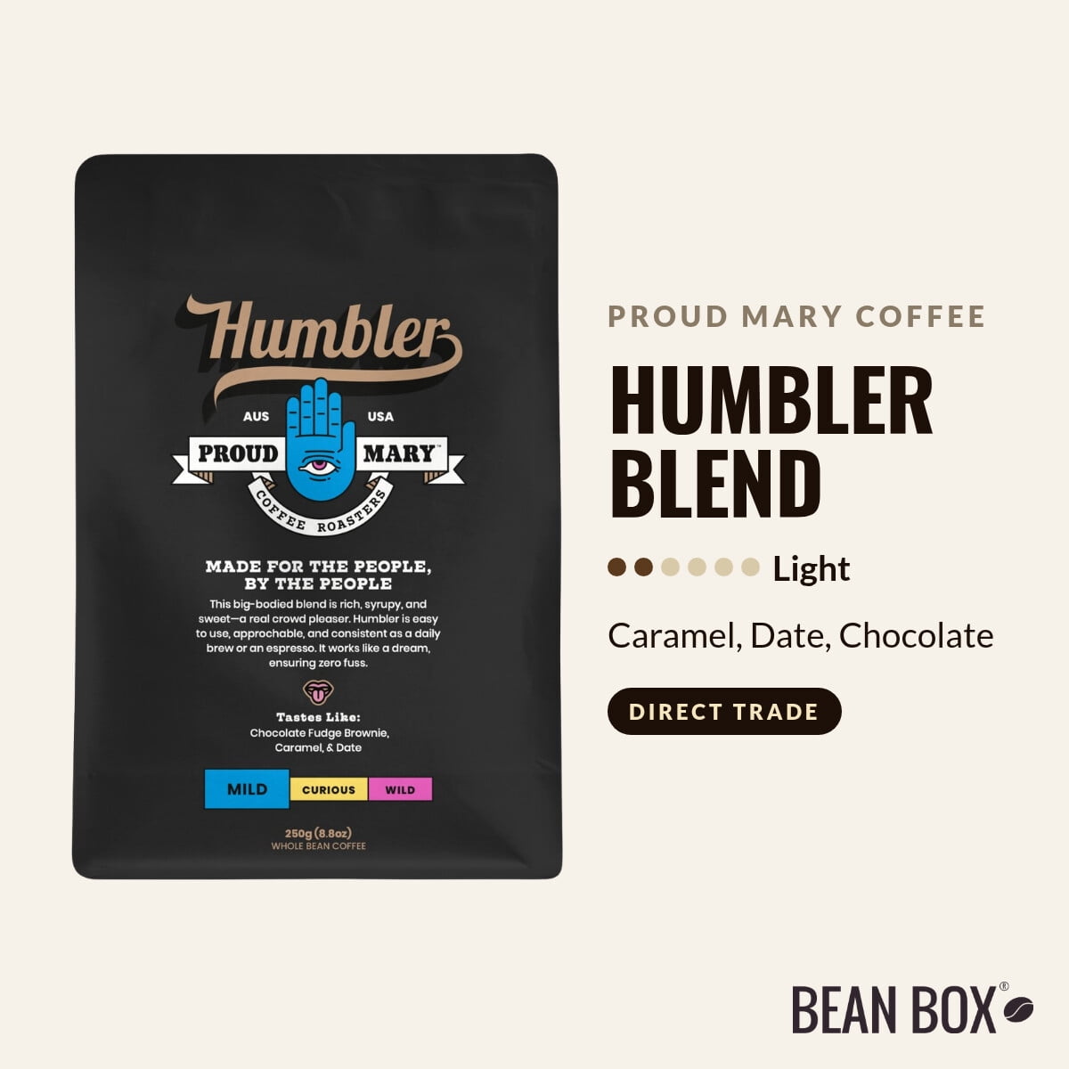 Humbler Blend - Roasted by Proud Mary Coffee - Whole Bean Coffee - 1kg Bag