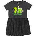 thumbnail image 3 of Inktastic 2nd Birthday Princess Frog Girls Toddler Dress, 3 of 5