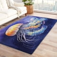 thumbnail image 1 of Jellyfish Rug 4x5 Area Rugs for Bedroom Living Room, Sea Animals Area Rug, Kids Boys Girls Teens Carpet Machine Washable Non-Slip Rug, Soft Low Pile Area Rug, Indoor Decorative Rugs la&153, 1 of 7