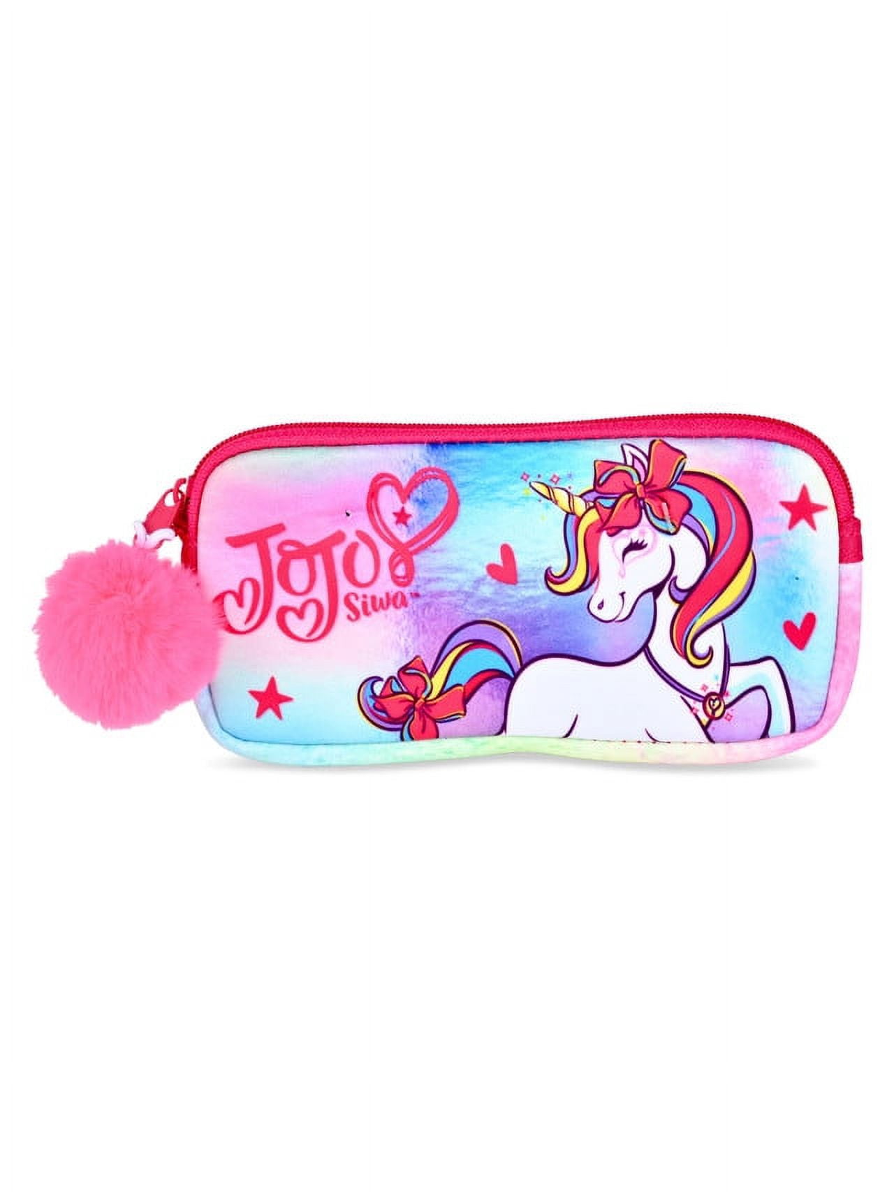 JoJo Siwa Character Blue Light Blocking Glasses For Children with Zippered Case