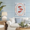 thumbnail image 3 of Stupell Industries Farmhouse Three Red Prawns on Gingham Canvas Art, 24 x 30, by Vero Illustrates, 3 of 8