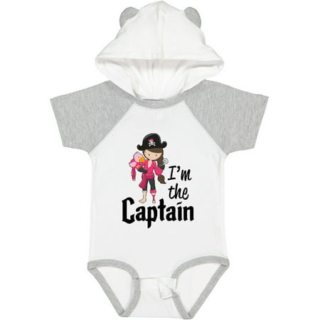 

Inktastic I m the Captain- Pirate Girl Gift Baby Girl Bodysuit