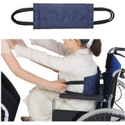 Transfer Belt Sling Patient Lift Board Medical Standing Assist Equipment Transferring Turning Handicap Bariatric Patient Sliding Nursing Belt for Wheelchair, Car, Bed, Chair (Blue)