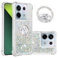 thumbnail image 1 of Funda para Xiaomi Redmi Note 13 Pro 5G con Brillo Líquido Flotante, Purpurina, Parachoques y Anillo Giratorio Soporte, 1 of 5
