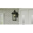 thumbnail image 2 of Quoizel Boulevard 1-Light Matte Black Outdoor Wall Lantern, 2 of 7