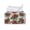 Christmas Poinsettia Decoration, variant on Chririnla Love Is Blind Rectangle Tissue Box Covers, Foldable Wear Resistant PU Leather Facial Tissue Holder for Office Desk Home