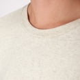 thumbnail image 4 of Hanes Originals Comfywear Women's French Terry Crewneck Pullover Oatmeal Marle XS, 4 of 5