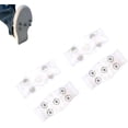 thumbnail image 1 of Universal 5-Tooth Ice Cleats for Shoes & Boots, Invisible Anti-Slip Ice Claws for Snow, Ice, and Slippery Surfaces,Transparent* 2, 1 of 4