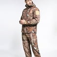 thumbnail image 1 of LSLJS Men's Warm Fleece Skin Soft Outdoor Jacket Camouflage( Camouflage, L), 1 of 7