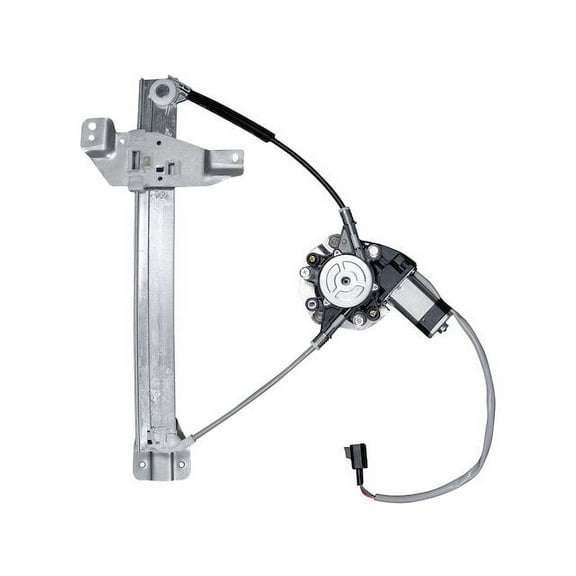 Rear Right Passenger Side Power Window Regulator and Motor Assembly - Compatible with 2006 - 2011, 2013 Chevy Impala Sedan 4-Door 2007 2008 2009 2010